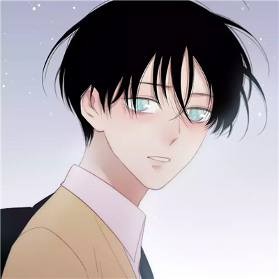 微信暗黑阳光二次元男头
