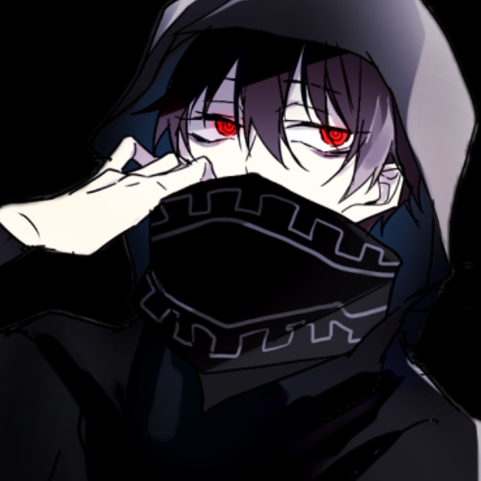 微信非主流黑白男生漫头