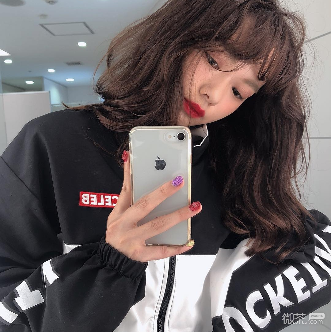 青春时尚微信女头
