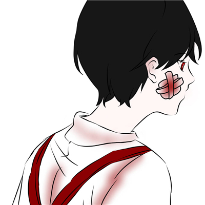 微信暗黑阳光二次元男头