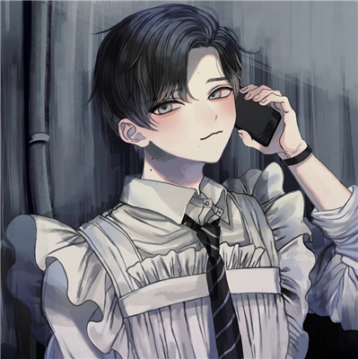 微信冷酷性感男漫头