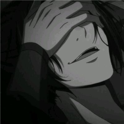 微信非主流黑白男生漫头