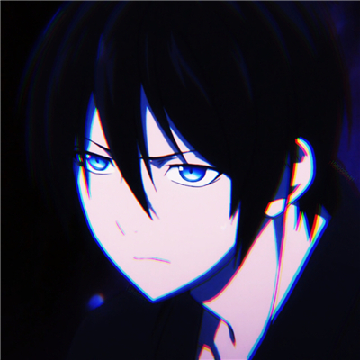 微信暗黑阳光二次元男头