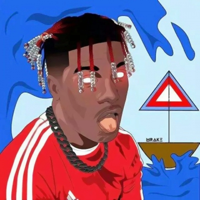 可爱搞怪嘻哈风格的微信卡通头像下载