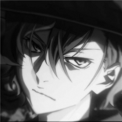 微信非主流黑白男生漫头