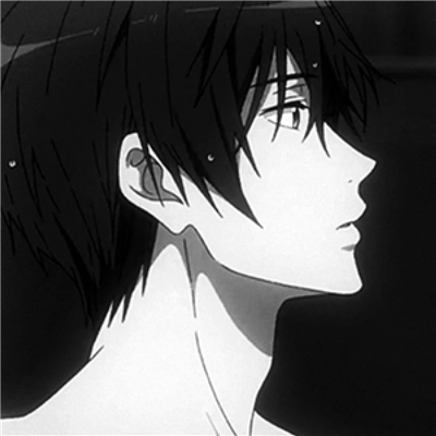 微信非主流黑白男生漫头