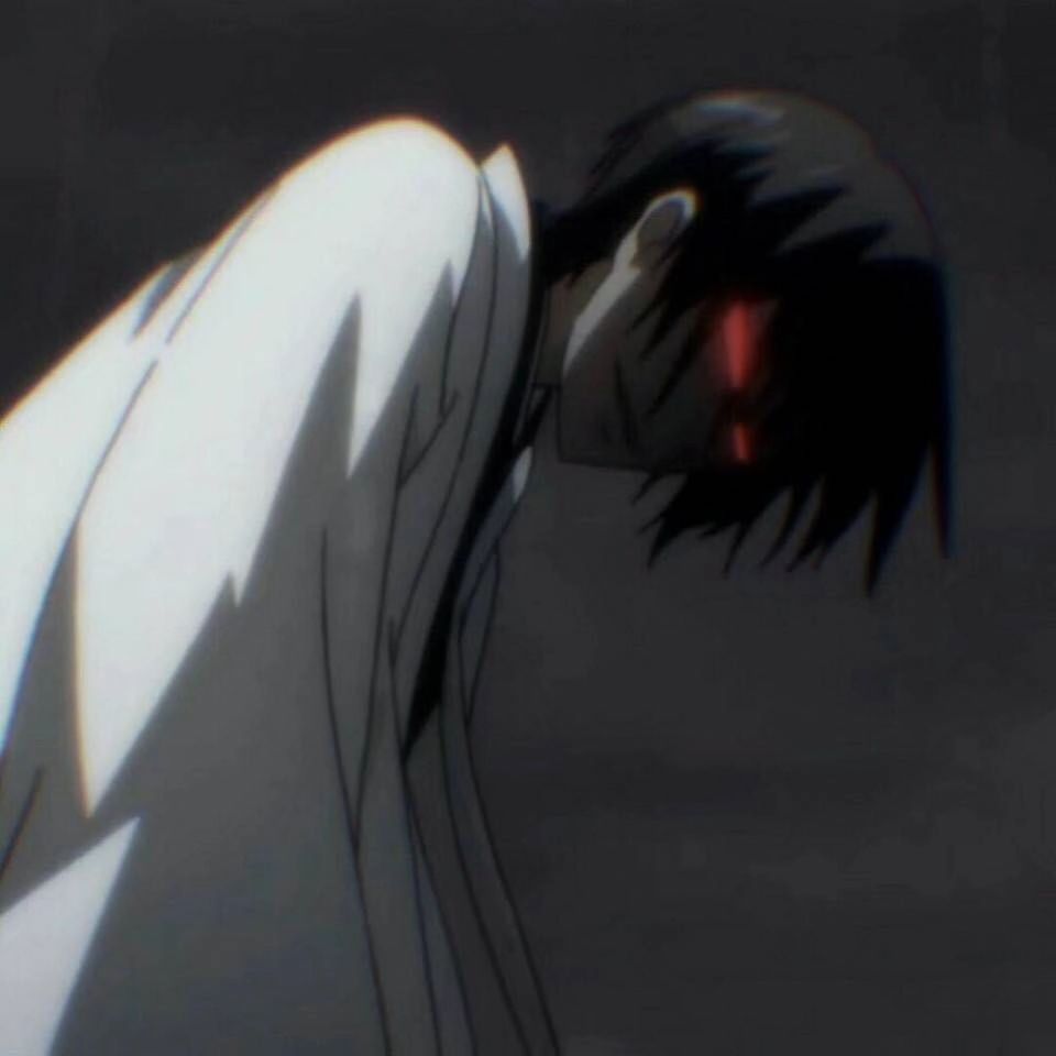 微信非主流黑白男生漫头