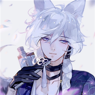 微信暗黑阳光二次元男头