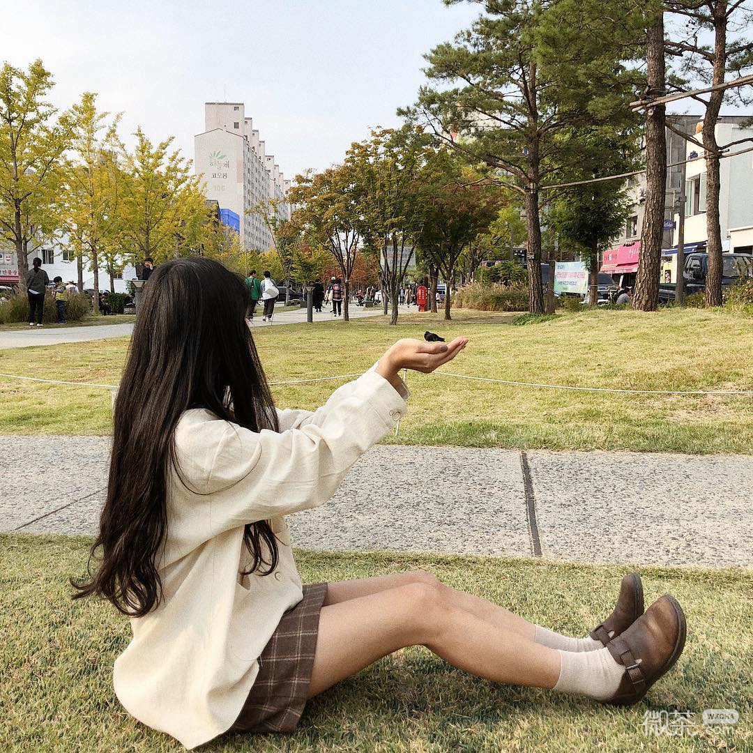青春时尚微信女头