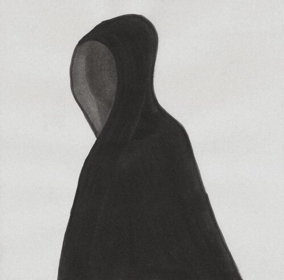 微信非主流黑白男生漫头