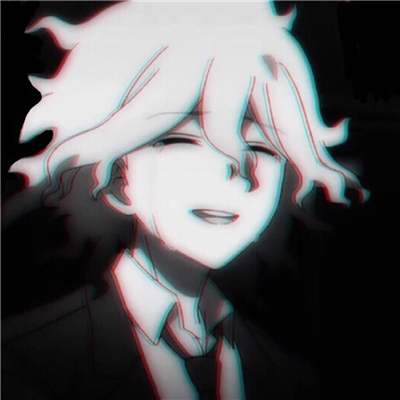 微信暗黑阳光二次元男头