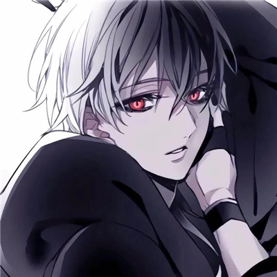 微信暗黑阳光二次元男头