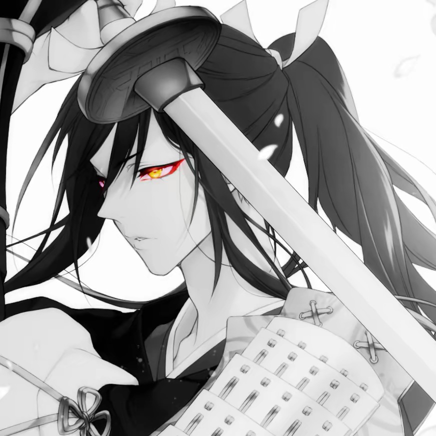 微信非主流黑白男生漫头