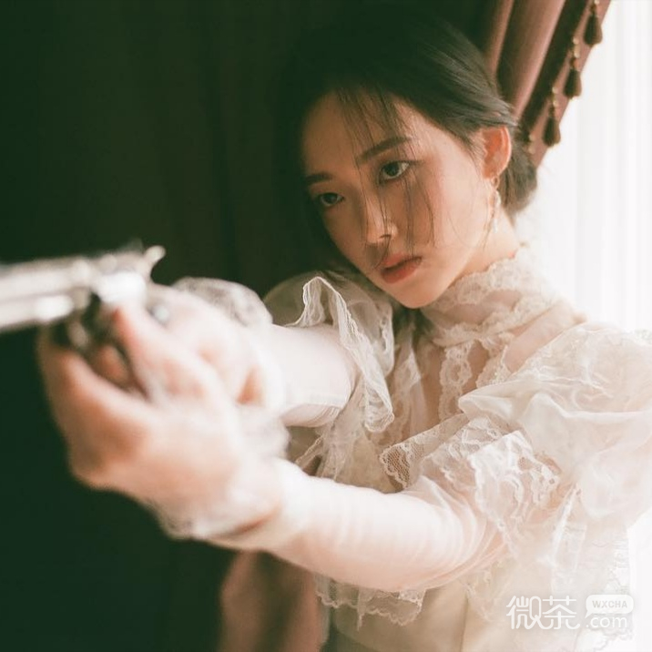 青春时尚微信女头