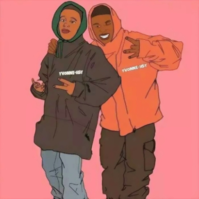 可爱搞怪嘻哈风格的微信卡通头像下载