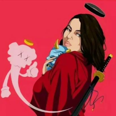 可爱搞怪嘻哈风格的微信卡通头像下载