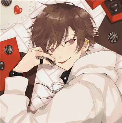 微信冷酷性感男漫头