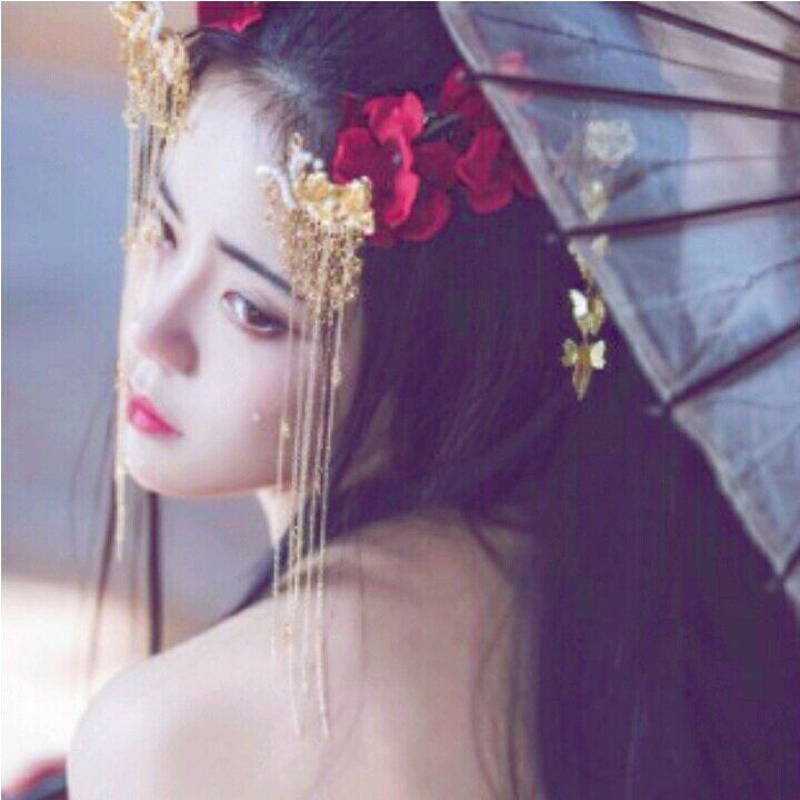 微信好看清纯古风女头