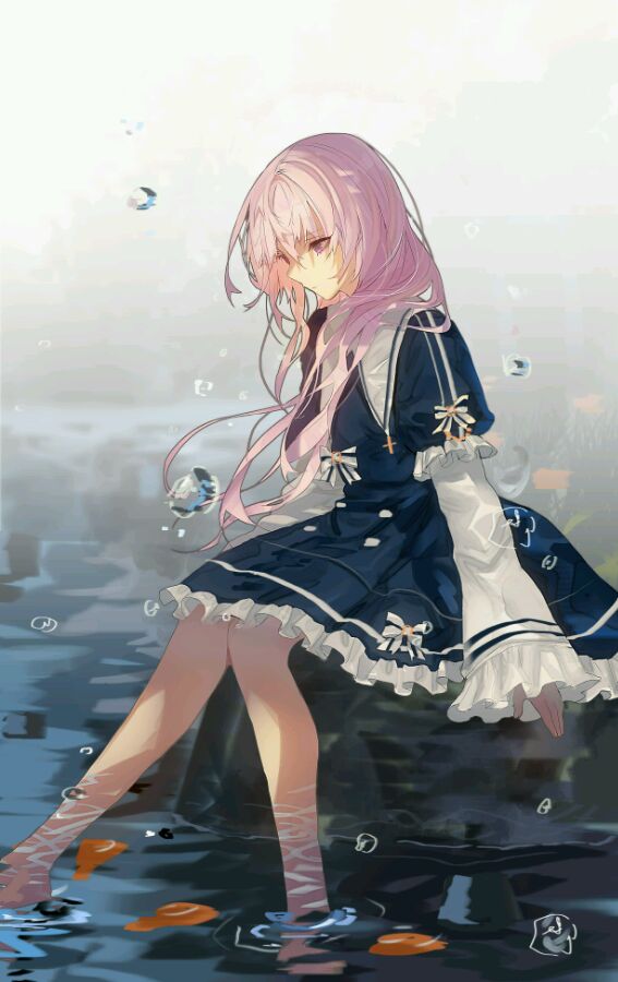 微信好看意境二次元图片