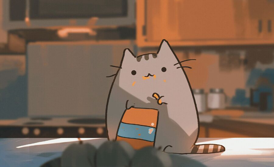 微信好看意境二次元图片