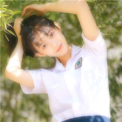 微信唯美佛系清新女头