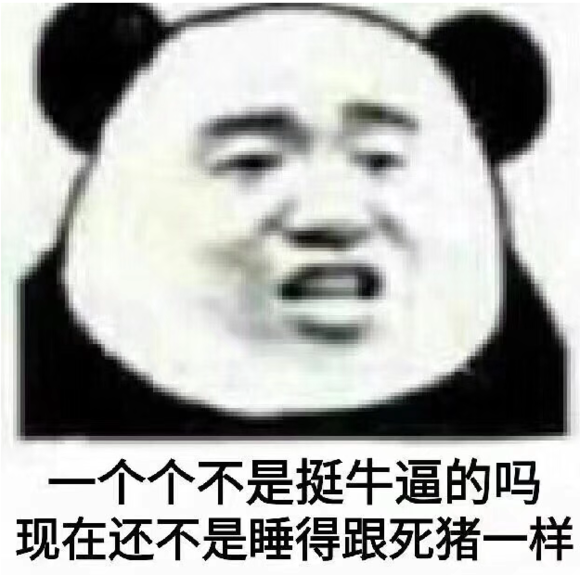 你发癫了？微信恶搞熊猫头斗图表情包