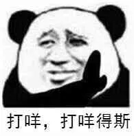 微信打扰了恶搞傻屌熊猫头斗图表情包