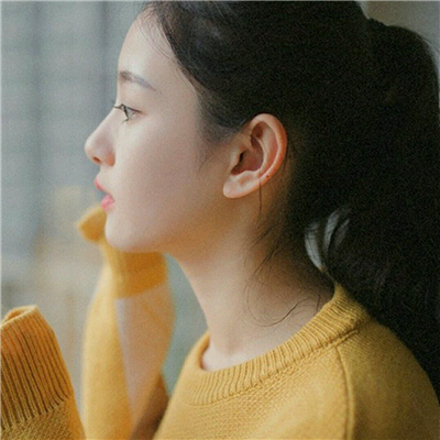 微信气质唯美时尚阳光女头