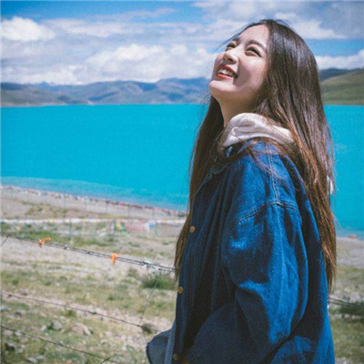 微信阳光时尚文艺清新女头