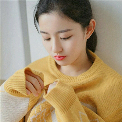 微信气质唯美时尚阳光女头