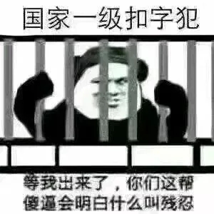 微信打扰了恶搞傻屌熊猫头斗图表情包