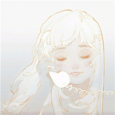 微信漂亮清新迷人女头
