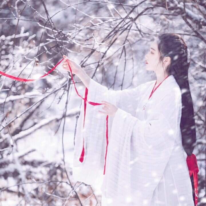 微信好看清纯古风女头