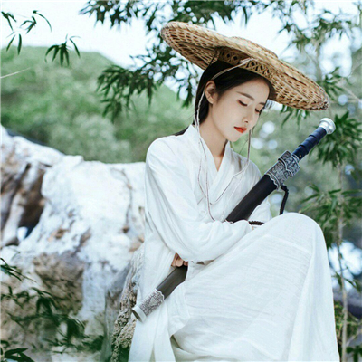 微信好看清纯古风女头