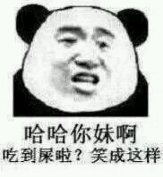 微信可爱搞怪熊猫头斗图表情包