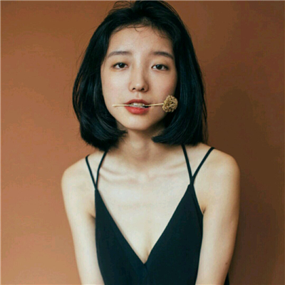微信唯美佛系清新女头