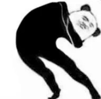 微信熊猫头杂图群聊斗图表情包