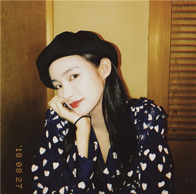 微信清新唯美新清纯女头