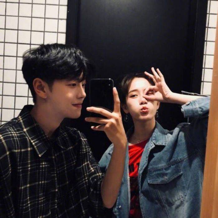 微信清新个性情侣头像