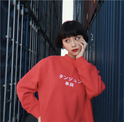 微信清新唯美新清纯女头