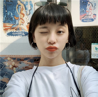 微信清新唯美新清纯女头