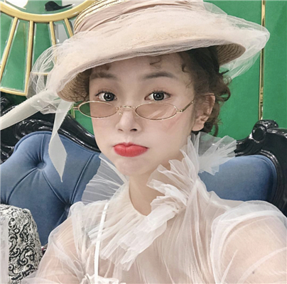 微信清新唯美新清纯女头