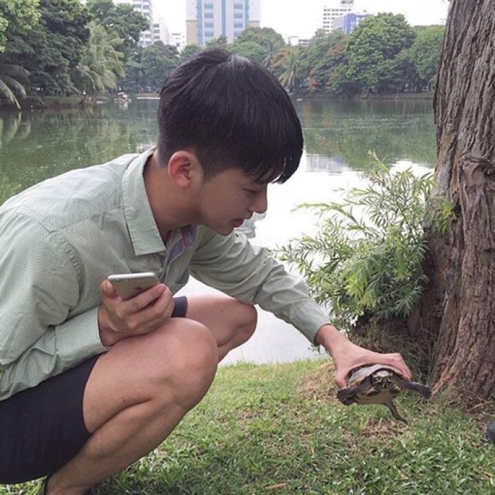 微信好看简约气质男头