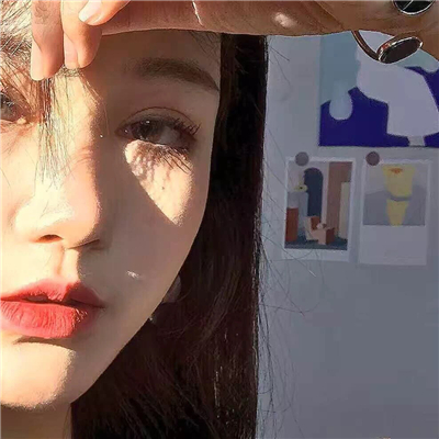 微信阳光粉嫩好看女生头像