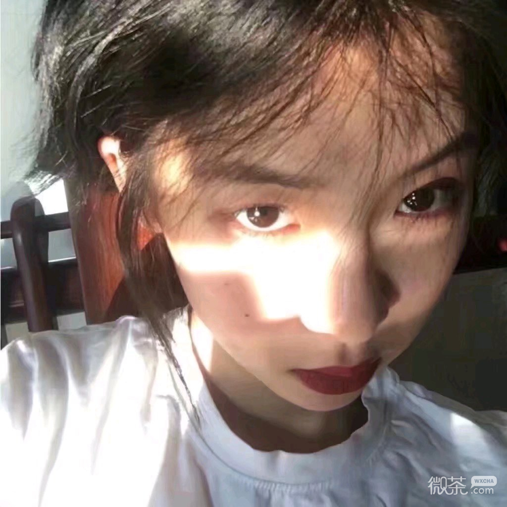 微信文艺简洁气质时尚女头
