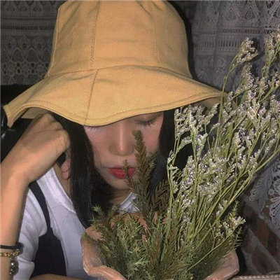 微信清新唯美文艺女头