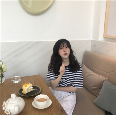 微信清新好看性感阳光女头