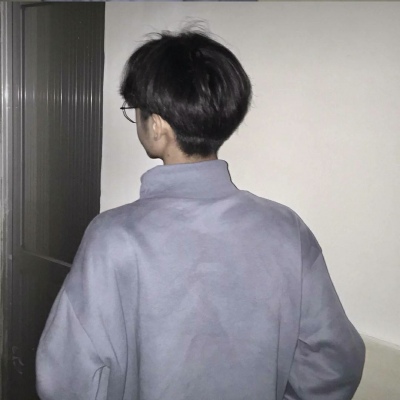 微信男生背影头像