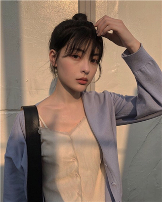 微信好看清新唯美气质女头