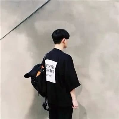 微信男生背影头像